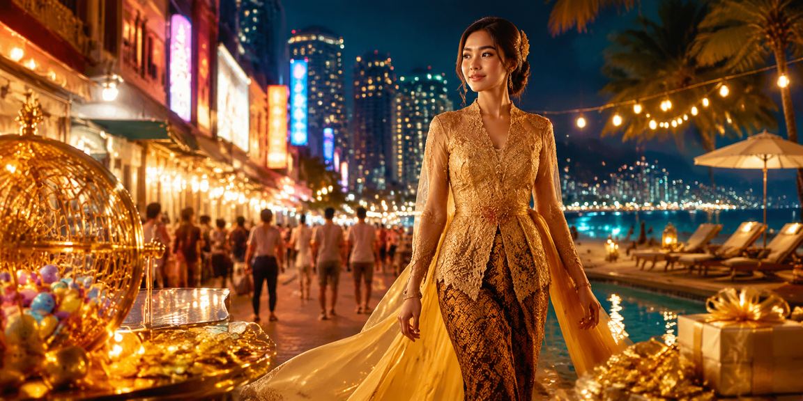 Loteri online Kuala Lumpur dengan fesyen kebaya di platform 9forty